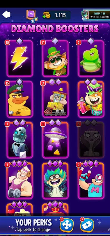 Match Master diamond booster 