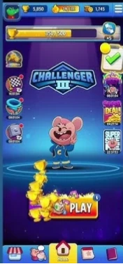 Match Masters Challenger rank screen showing sub-tier progress bar at Challenger II with 4,800 trophies"