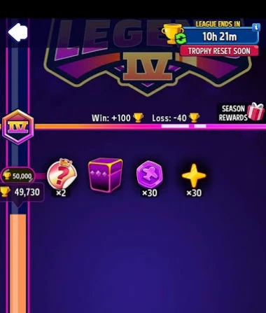 Match masters legend rank rewards